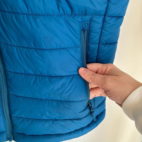 Venusras Heated puffer Vest blue size medium - no battery! Good used condition! - Picture 4 of 11